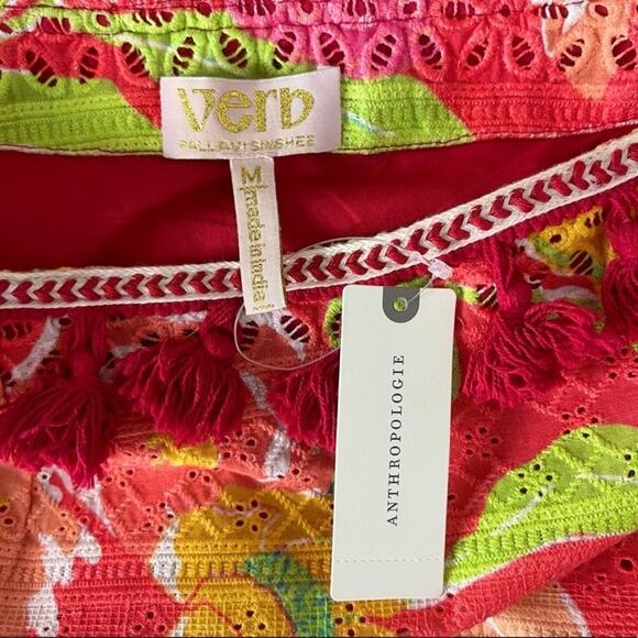 Anthropologie Verb Electra Eyelet Mini Skirt - Picture 4 of 8